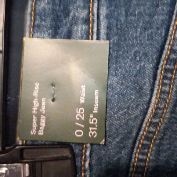 Wild Fable Super High Rise Baggy Jeans NWT - Picture 6 of 7